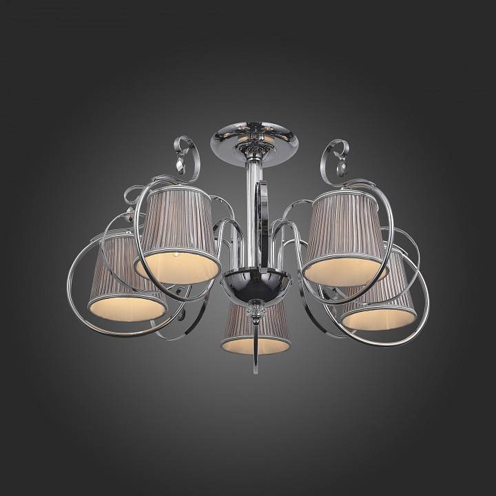 Люстра на штанге EVOLUCE Azzurro 5 ламп SL177.102.05