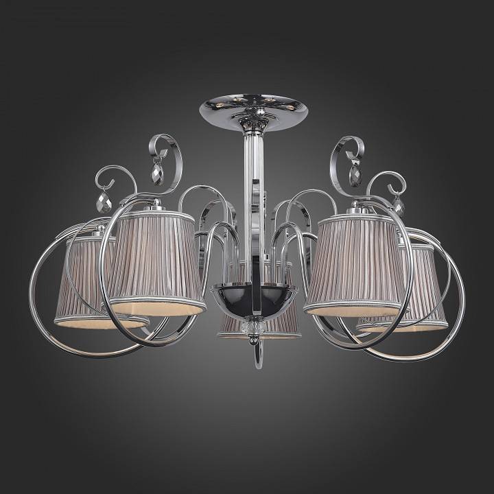 Люстра на штанге EVOLUCE Azzurro 5 ламп SL177.102.05