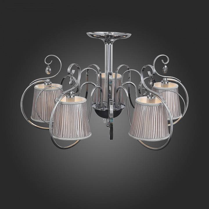 Люстра на штанге EVOLUCE Azzurro 5 ламп SL177.102.05