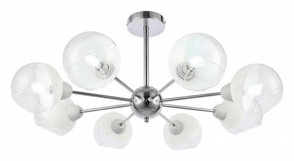 Люстра на штанге EVOLUCE Giorte 8 ламп SLE102702-08