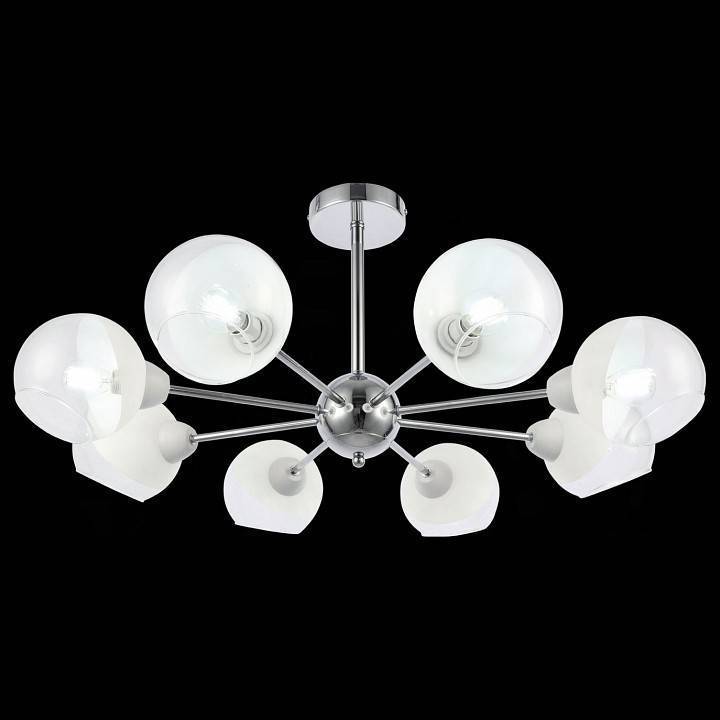 Люстра на штанге EVOLUCE Giorte 8 ламп SLE102702-08