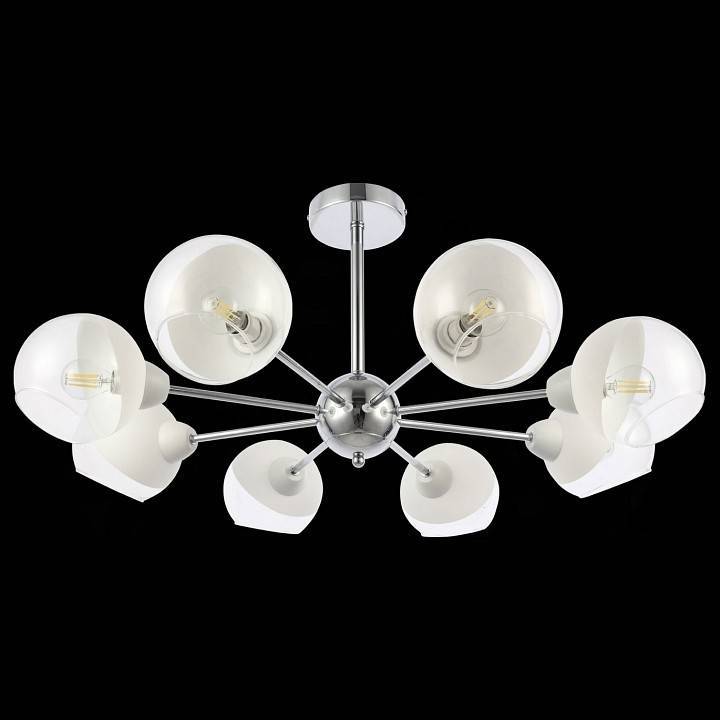 Люстра на штанге EVOLUCE Giorte 8 ламп SLE102702-08