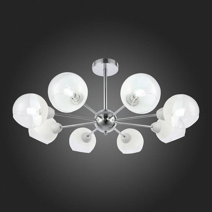 Люстра на штанге EVOLUCE Giorte 8 ламп SLE102702-08