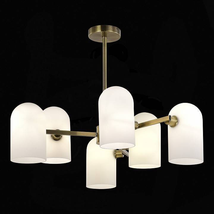 Люстра на штанге EVOLUCE Nobilia 6 ламп E14 SLE1047-302-06