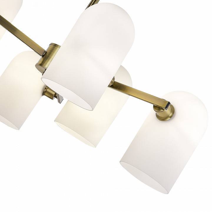 Люстра на штанге EVOLUCE Nobilia 6 ламп E14 SLE1047-302-06