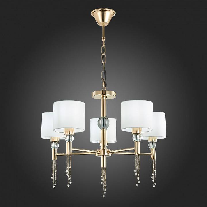 Подвесная люстра EVOLUCE Primma 5 ламп SLE105153-05