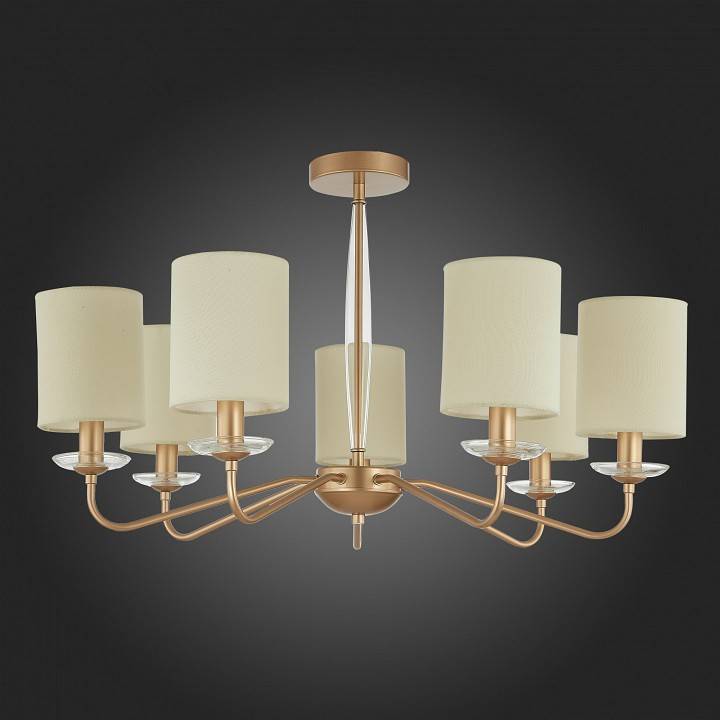 Люстра на штанге EVOLUCE Rita 7 ламп E14 SLE108002-07