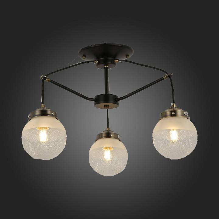 Люстра на штанге EVOLUCE Stricce 3 лампы SLE110302-03