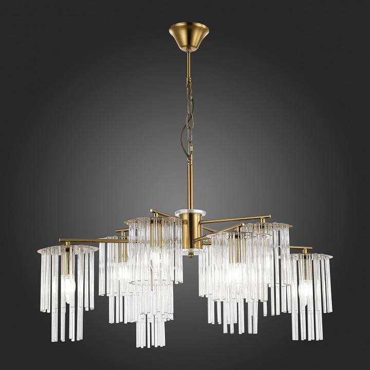 Подвесная люстра EVOLUCE Lynden 8 ламп SLE1122-303-08