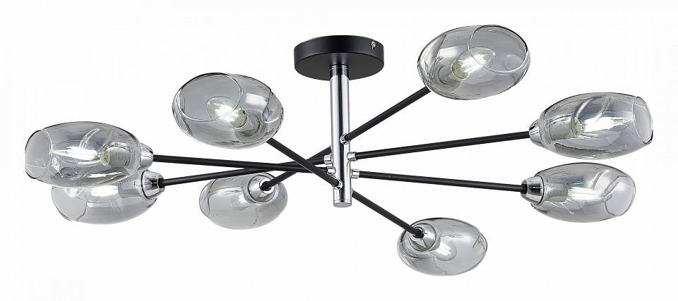 Люстра на штанге EVOLUCE Gloa 8 ламп SLE155512-08