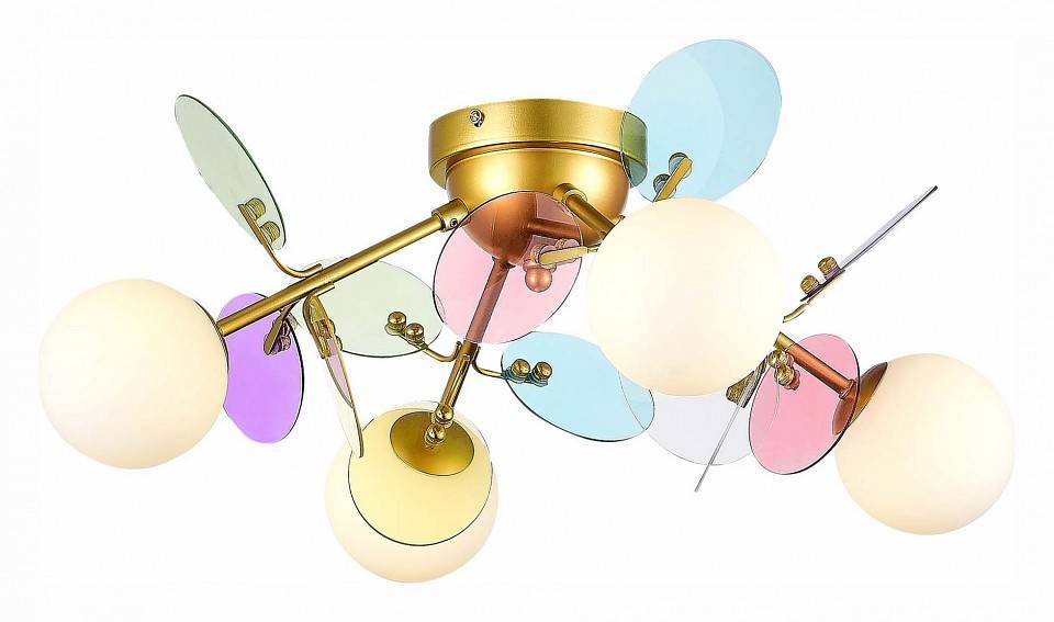 Люстра потолочная Evoluce Vola 4xE14 SLE2502-202-04