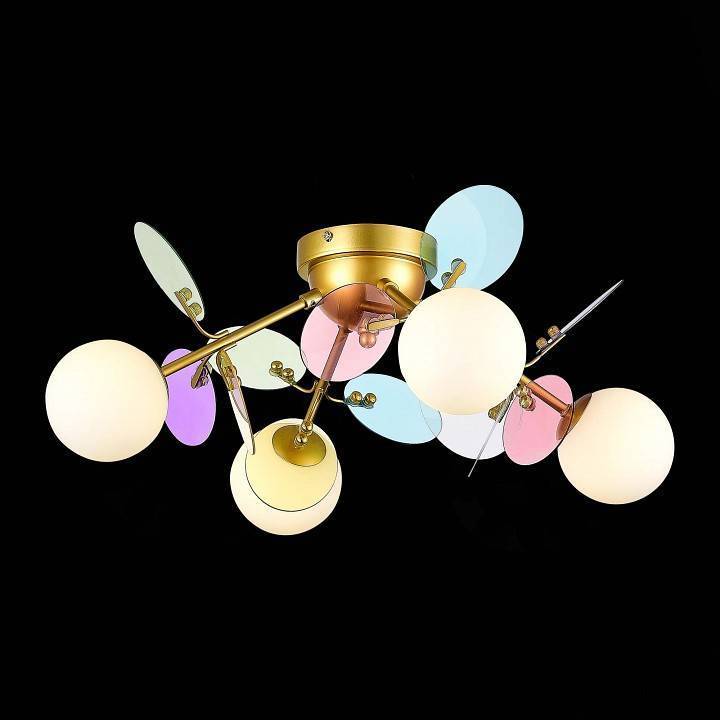 Люстра потолочная Evoluce Vola 4xE14 SLE2502-202-04