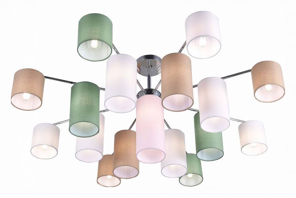 Люстра на штанге EVOLUCE Essenza 17 ламп SLE300602-17