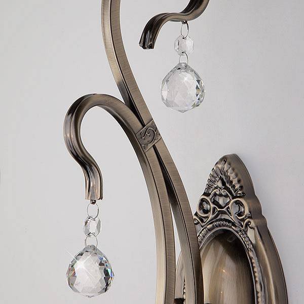 Бра Eurosvet Ernin Strotskis античная бронза 12505/1