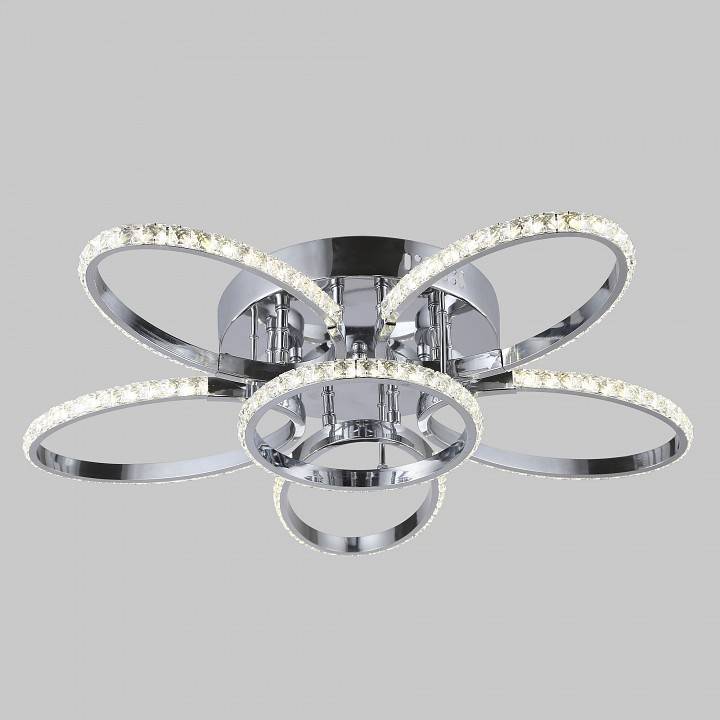 Потолочный светодиодный светильник Eurosvet Soul 90098/6 хром 90098/6