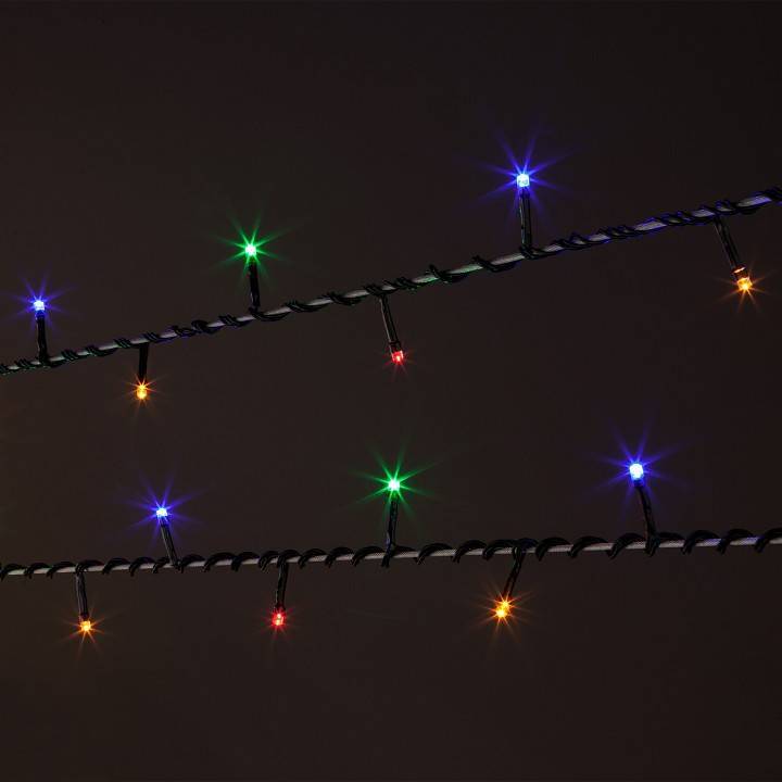 Гирлянда Нить Eurosvet 10м 100LED мультиколор 400-005