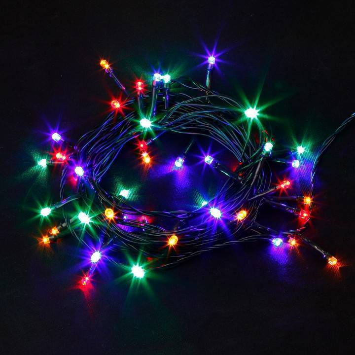 Гирлянда Нить Eurosvet 10м 100LED мультиколор 400-005