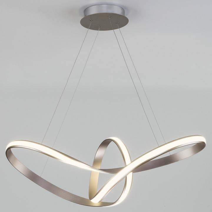 Подвесной светильник Eurosvet Kink 90174/1 сатин-никель 42 Вт 90174/1