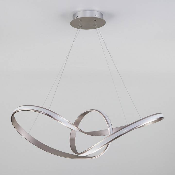 Подвесной светильник Eurosvet Kink 90174/1 сатин-никель 42 Вт 90174/1