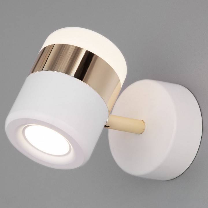 Бра Eurosvet Oskar LED золото/белый 9 Вт 20165/1 LED