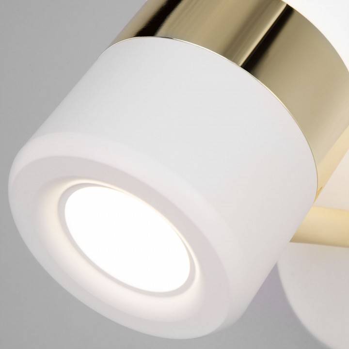Бра Eurosvet Oskar LED золото/белый 9 Вт 20165/1 LED