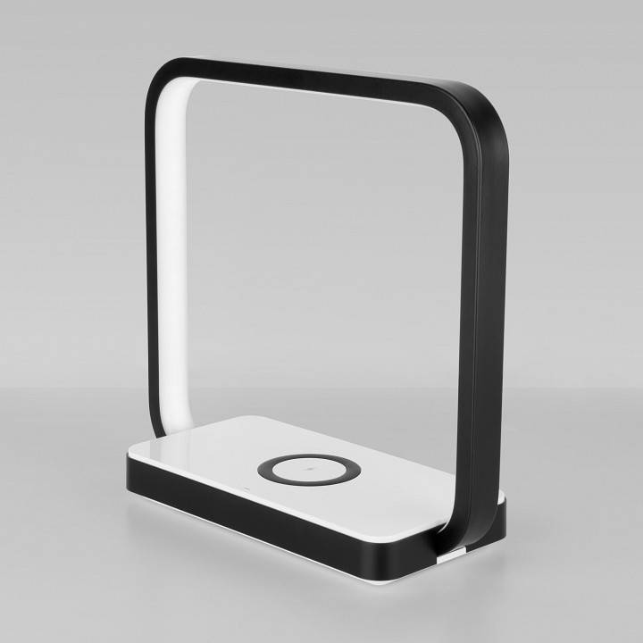 Настольная лампа офисная Eurosvet Frame черный 80502/1