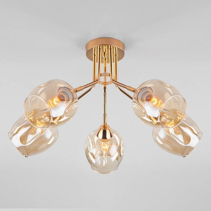 Потолочная люстра Eurosvet Marci 30164/5 золото 30164/5