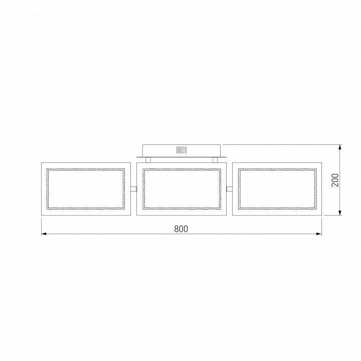 Накладной светильник Eurosvet Maya белый 90223/3