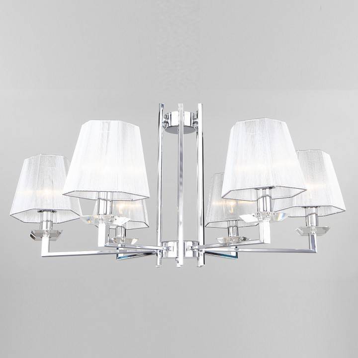 Подвесная люстра Eurosvet Alegria хром Smart 60125/6