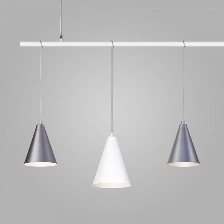 Подвесной светильник Eurosvet Castle 50088/5 белый/серебро 50088/5 белый/серебро