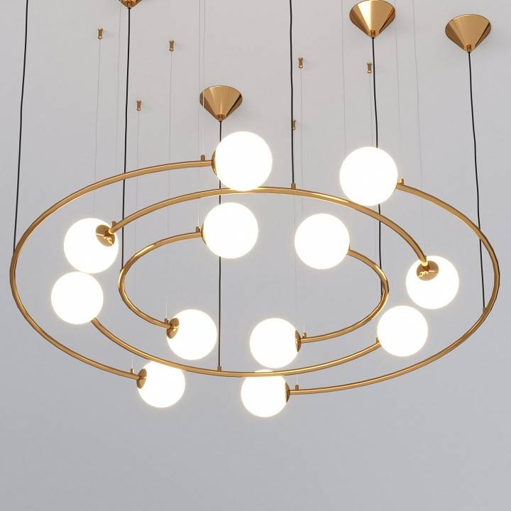 Подвесная люстра Bogates Brook латунь 359/12