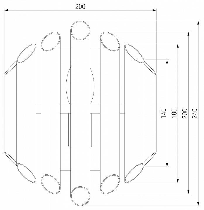 Накладной светильник Bogates Castellie 361/1