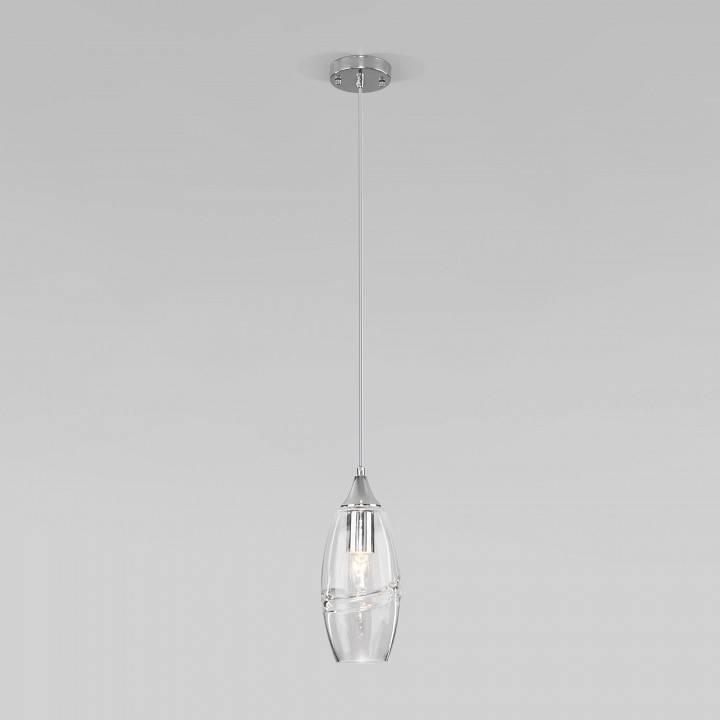 Подвесной светильник Eurosvet Lotus 50222/1 прозрачный