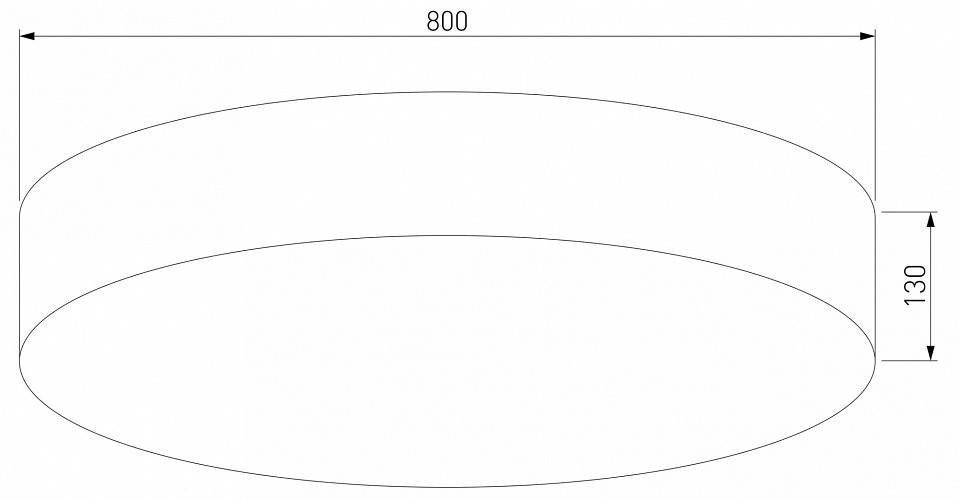 Накладной светильник TK Lighting Rondo Graphite 2725