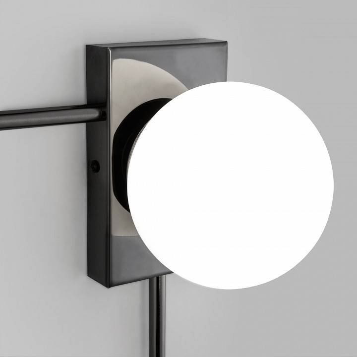 Бра Eurosvet Fredo черный жемчуг 40034/1