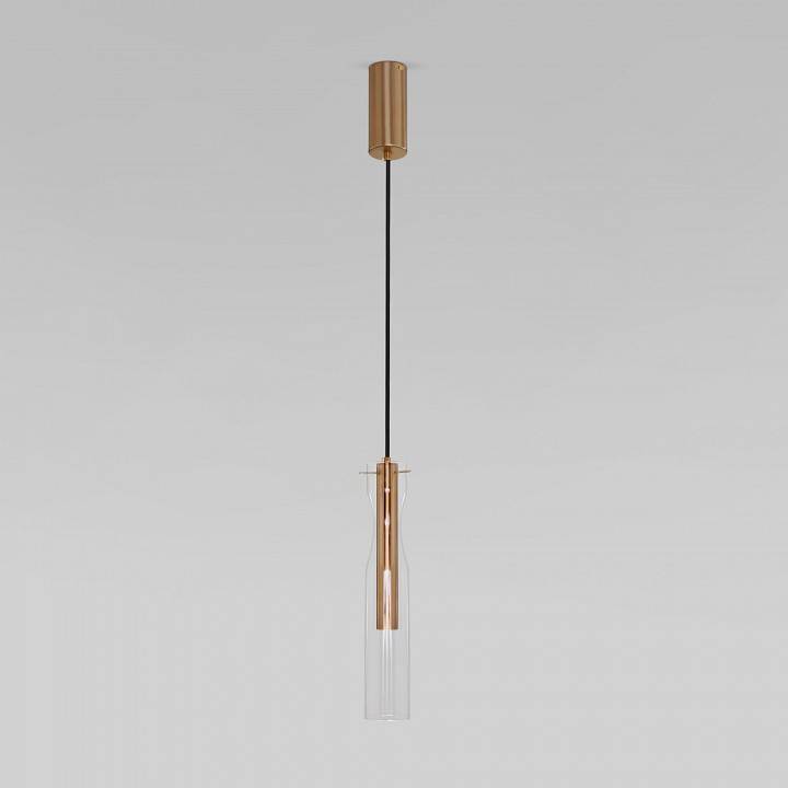 Подвесной светильник Eurosvet Swan 50254/1 LED латунь