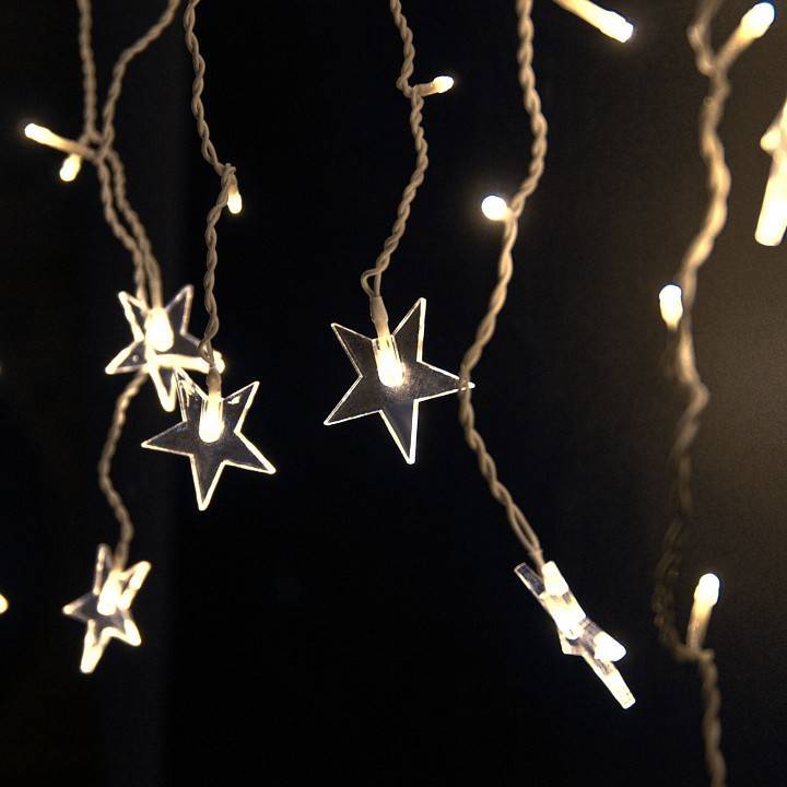 Бахрома световая Eurosvet 100-102 теплый белый 3x0.6 м IP65 100-102