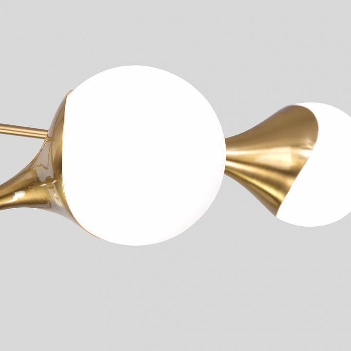 Люстра на штанге Eurosvet Calyx 60168/8 латунь