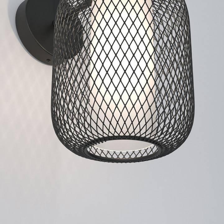 Бра Eurosvet Voile черный 30191/1