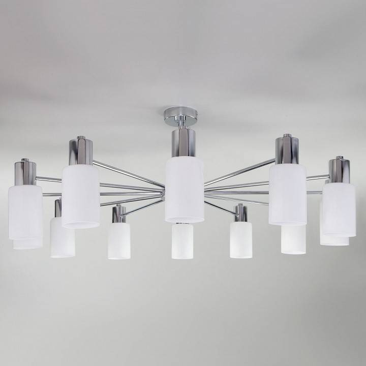 Потолочная люстра Eurosvet Vegga хром Smart 70160/12