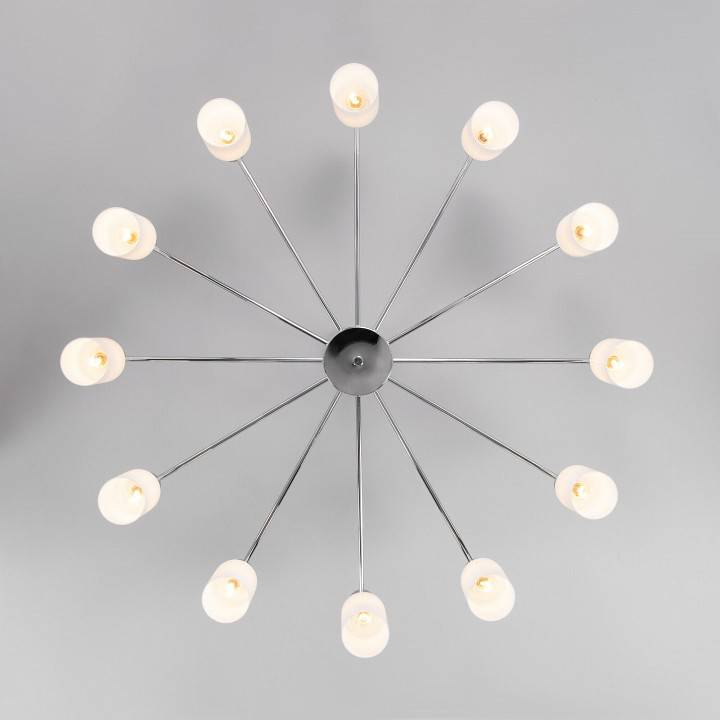 Потолочная люстра Eurosvet Vegga хром Smart 70160/12