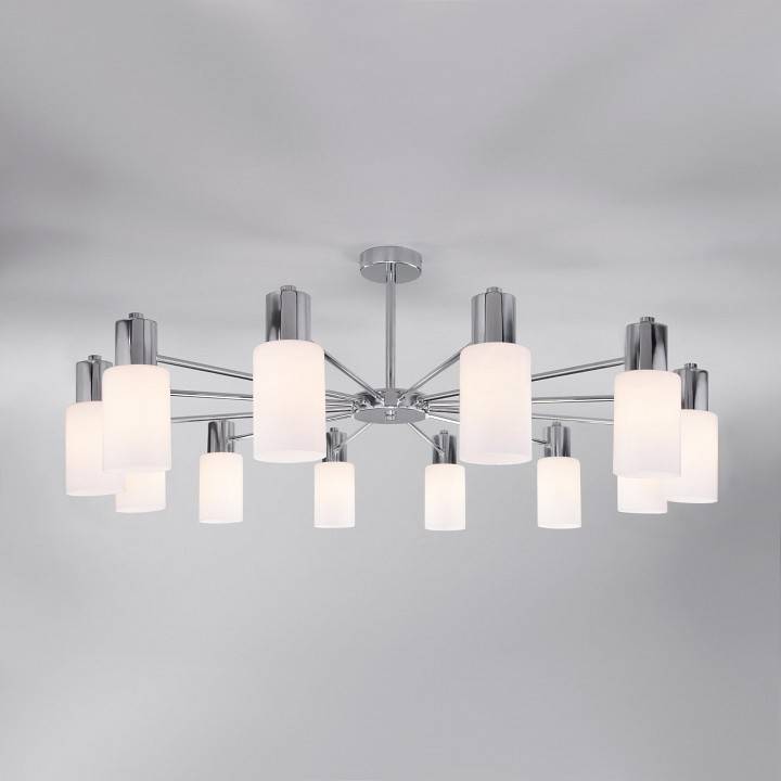 Потолочная люстра Eurosvet Vegga хром Smart 70160/12