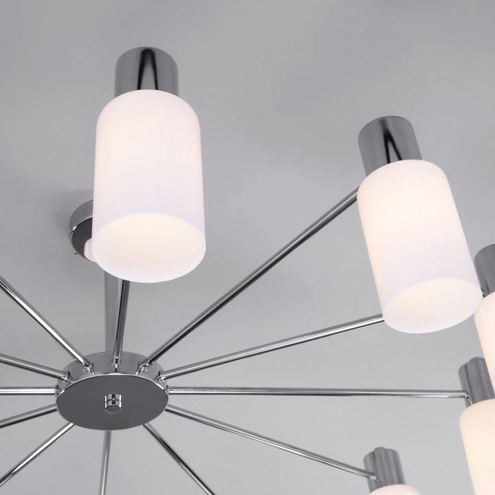 Потолочная люстра Eurosvet Vegga хром Smart 70160/12