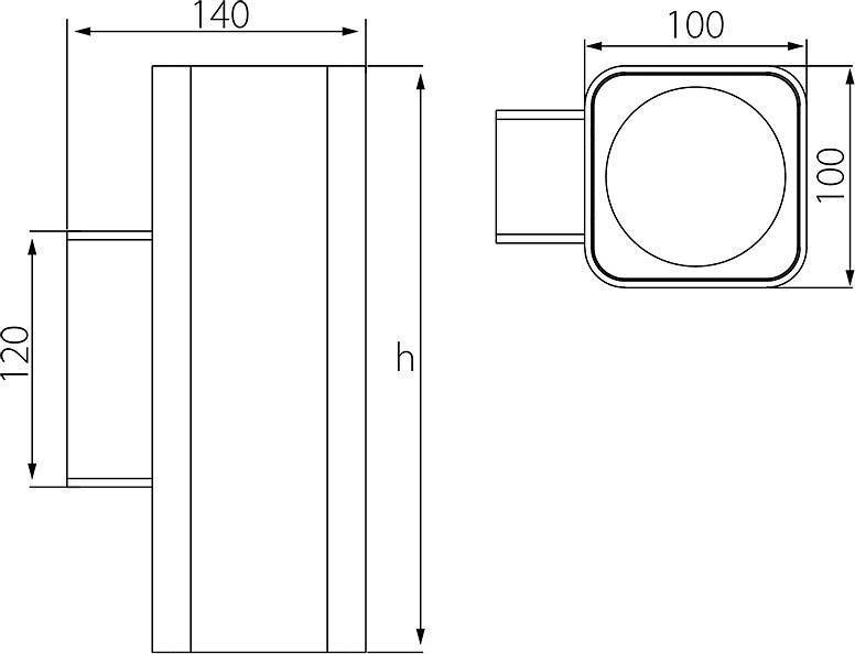 Накладной светильник Fiberli SSA 11230101