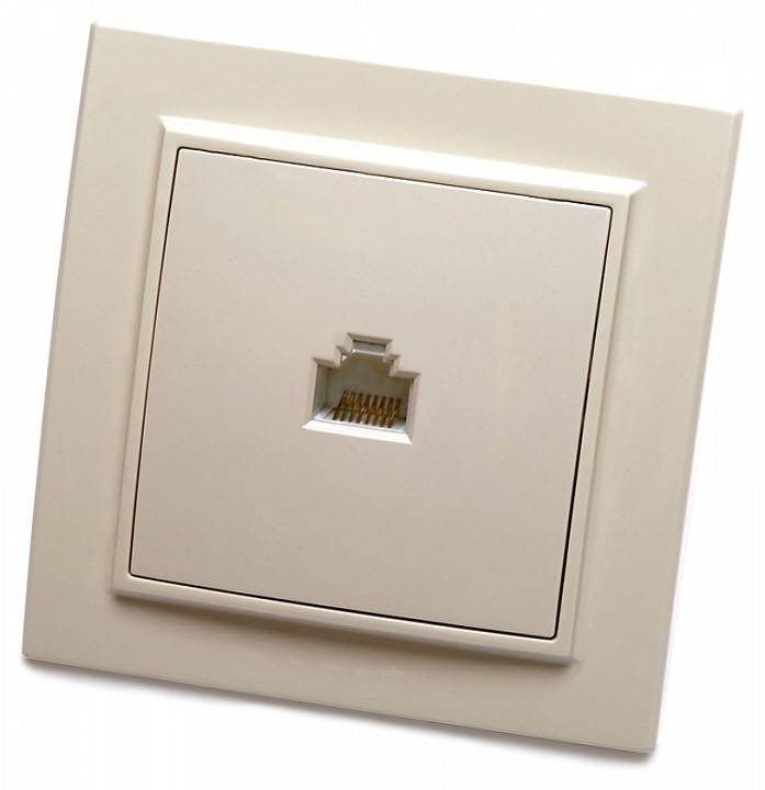 Розетка Ethernet RJ-45 Stekker PST00-9007 39233