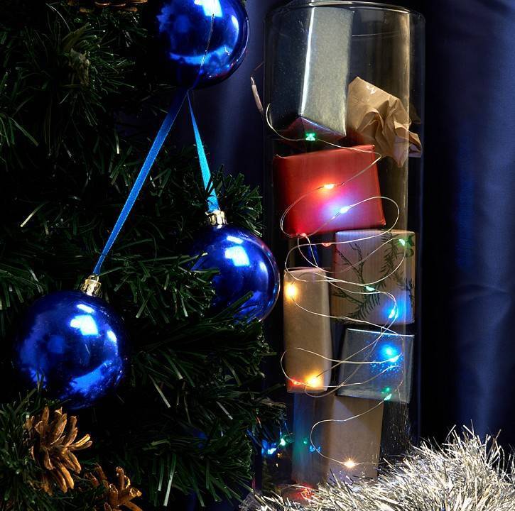 Гирлянда Нить Feron CL576 Роса мультиколор 10 м USB IP20 48188