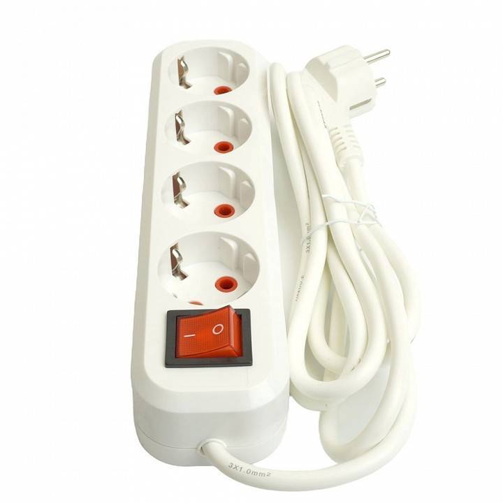 Удлинитель с выключателем Stekker Home 49359