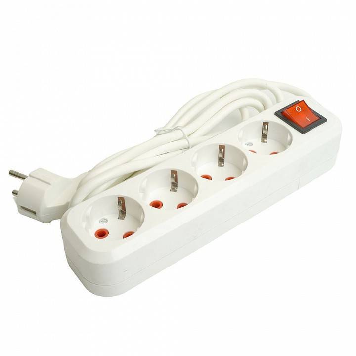 Удлинитель с выключателем Stekker Home 49359