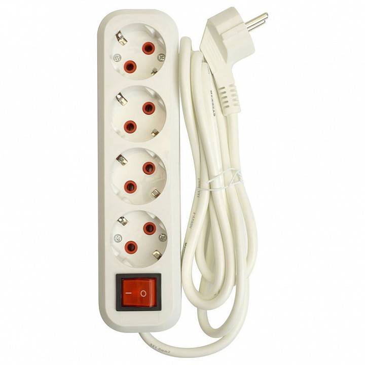 Удлинитель с выключателем Stekker Home 49360