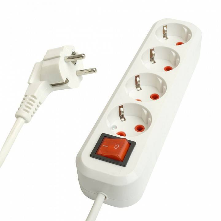 Удлинитель с выключателем Stekker Home 49360